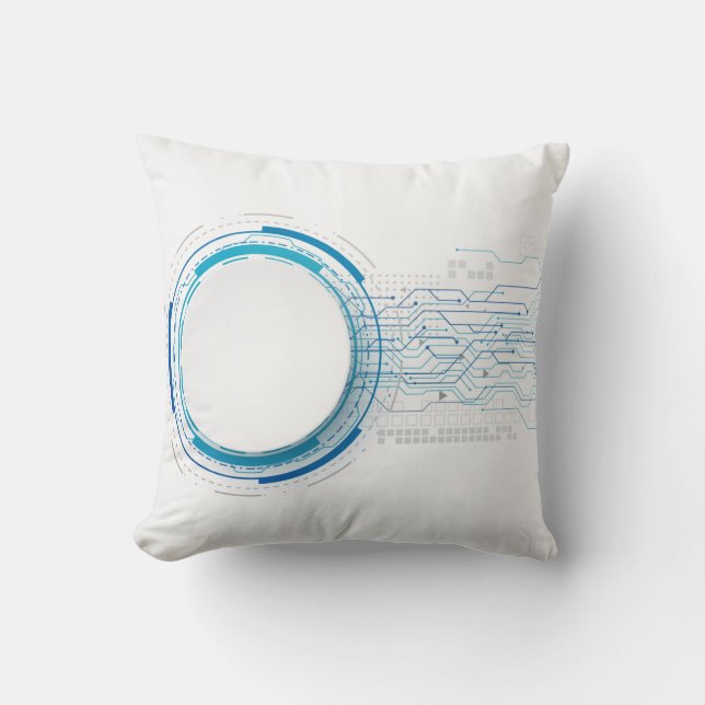 Coussin décoratif 16" x 16" (Recto)