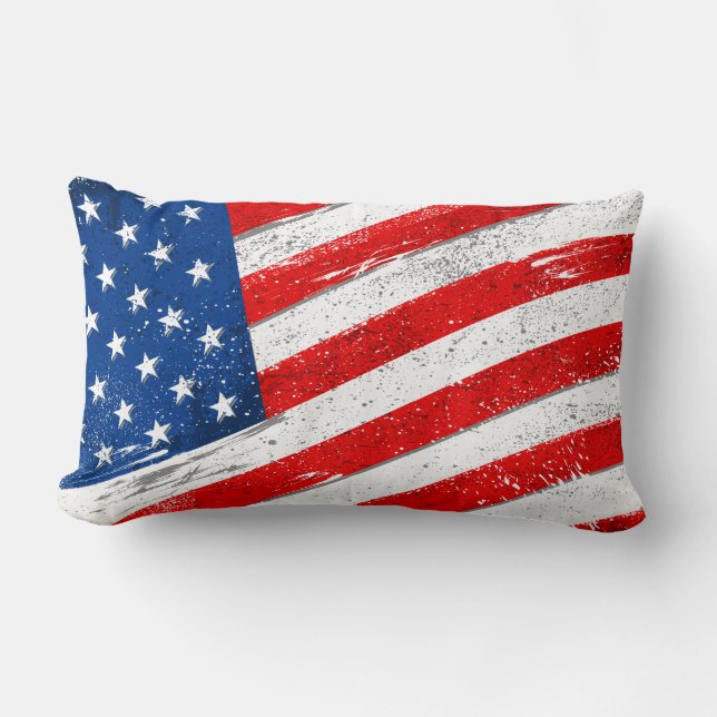 Coussin décoratif à accent patriotique  (Recto)