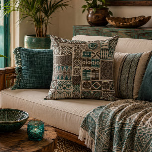 coussin décoratif à motif hawaïen