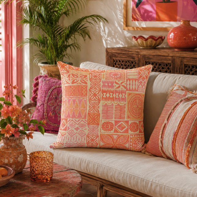 coussin décoratif à motif hawaïen (Créateur téléchargé)