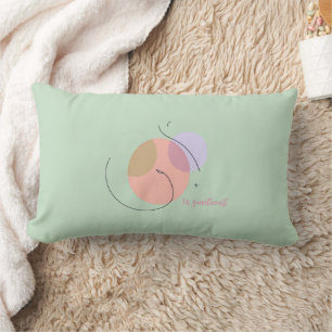 Coussin décoratif abstrait coloré