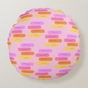 Coussin décoratif abstrait coloré