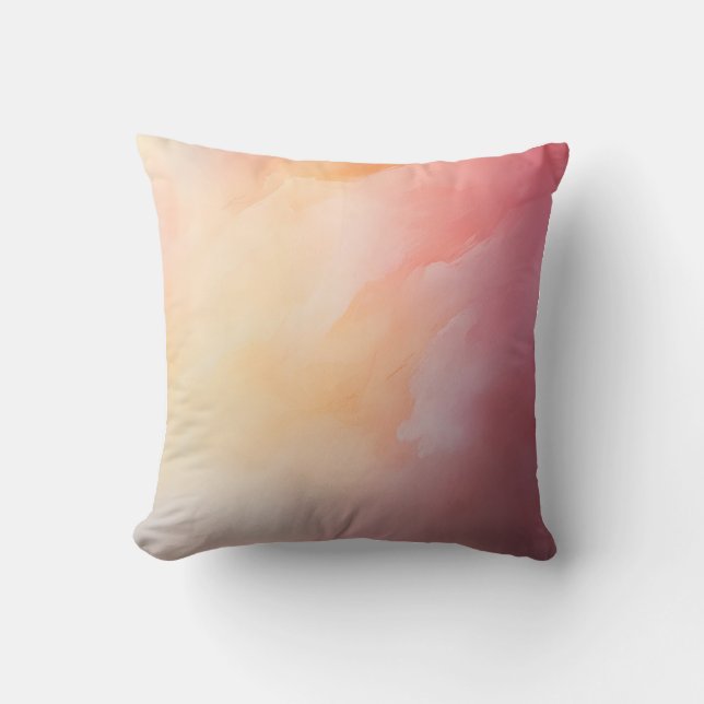  Coussin Décoratif Abstrait Pastel Doux (Recto)