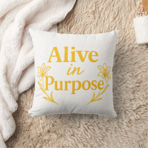 Coussin décoratif Alive in Purpose Pâques 2026
