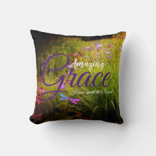 Coussin décoratif Amazing Grace fleurs sauvages