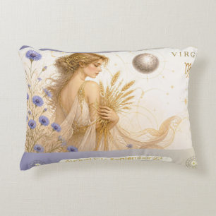 Coussin décoratif Art Nouveau Vierge