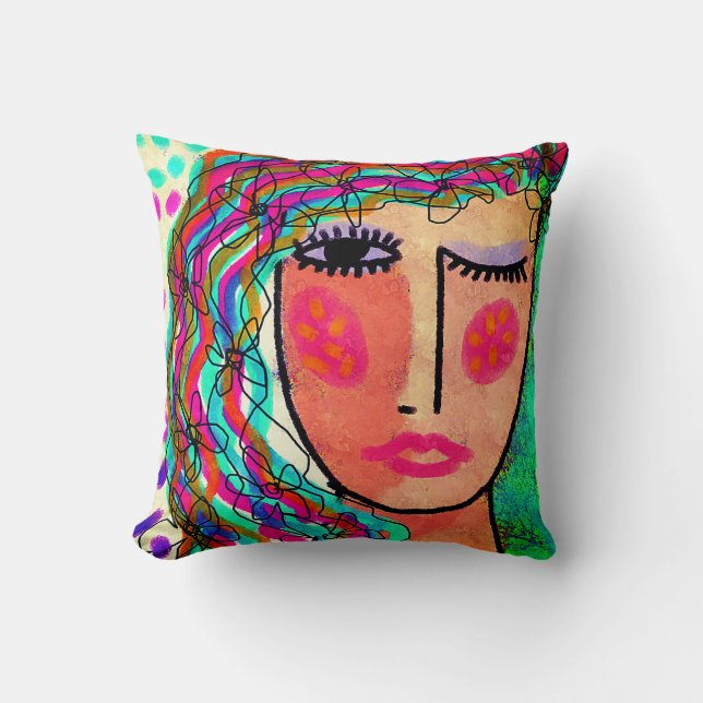 Coussin décoratif artistique (Recto)