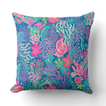 Coussin décoratif au motif graphique élégant