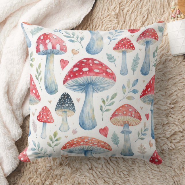 coussin décoratif avec motif à l'aquarelle d'histo (Couverture)