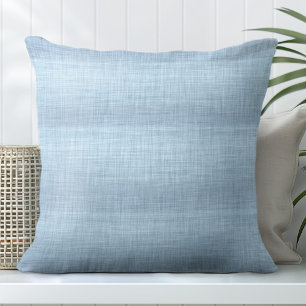 Coussin décoratif bleu clair - Linge de lit