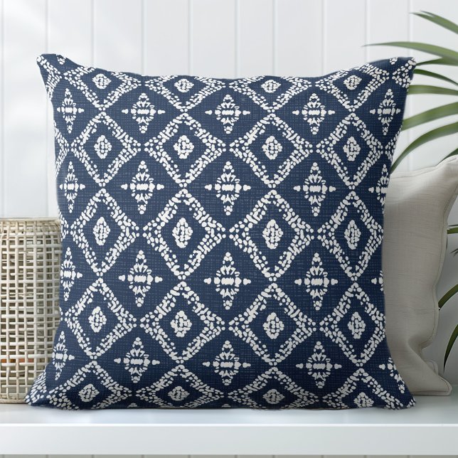 Coussin décoratif bleu marine (Créateur téléchargé)