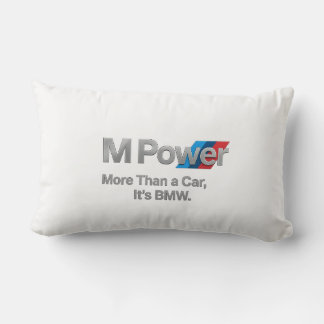 Coussin décoratif BMW M Power pour les amateurs de