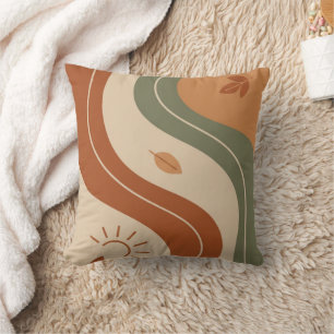 Coussin décoratif Boho Balance & Calm   Brûlé