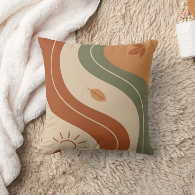 Coussin décoratif Boho Balance & Calm | Brûlé (Couverture)