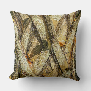 Coussin décoratif camouflage lézard