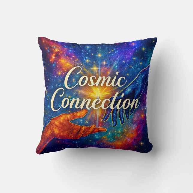 🪐 Coussin Décoratif Cosmic Connection (Verso)