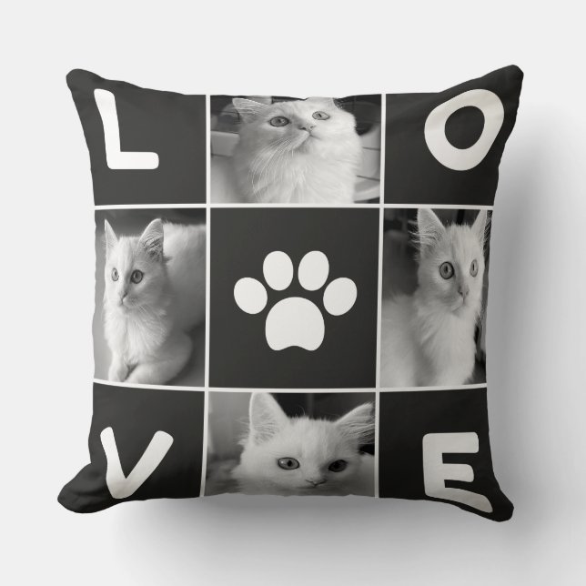 Coussin Décoratif Cozy | Accent Moderne de Ferme (Recto)