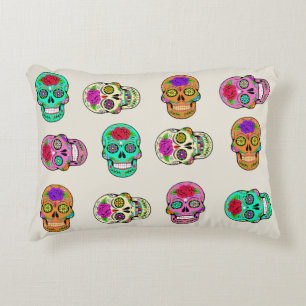 Coussin décoratif Crânes de Sucre