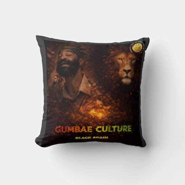 Coussin décoratif CULTURE GUMBAE (Recto)