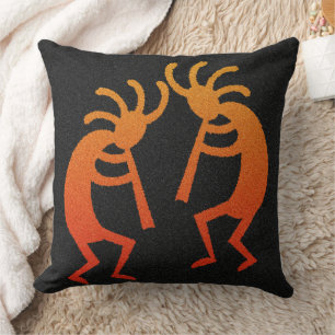 Coussin décoratif de Kokopelli de conception du