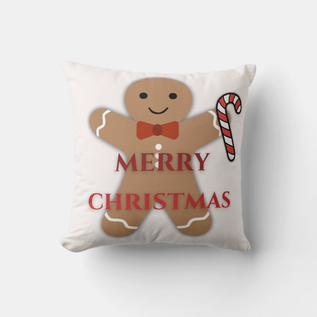 Coussin décoratif de Noël pour maison de vacances (Recto)