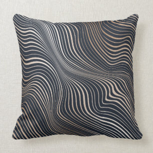 Coussin décoratif de remous de marbre de