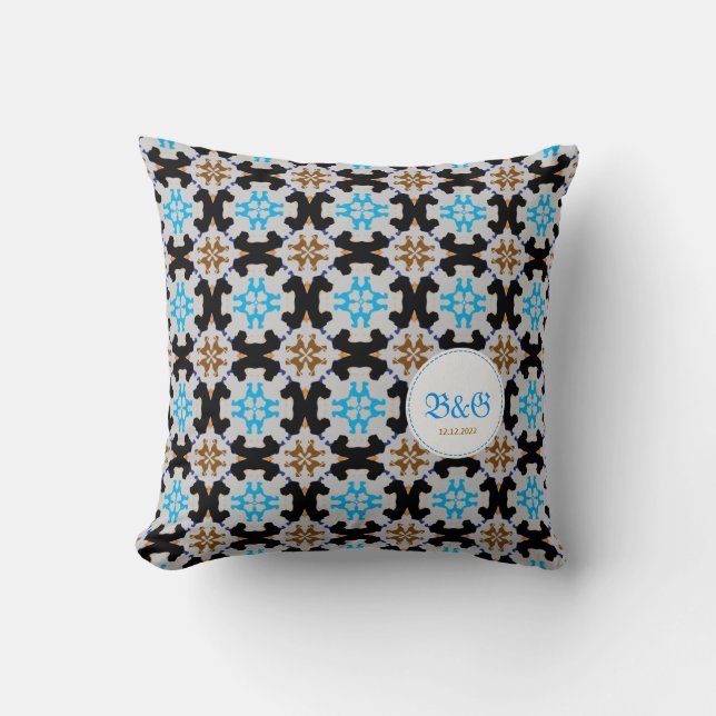 Coussin décoratif Doggenmuster (Recto)