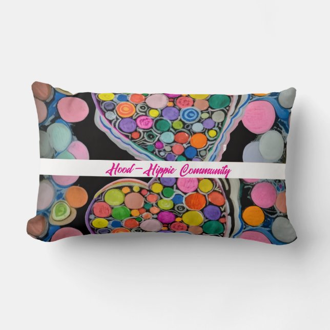 Coussin décoratif "Dopamine Decor" (Recto)
