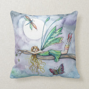 Coussin décoratif Dream Spot Faerie et papillon