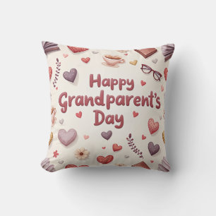 Coussin décoratif du jour du grand-parent