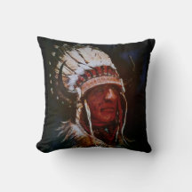 Coussin décoratif "El Reno Chief"