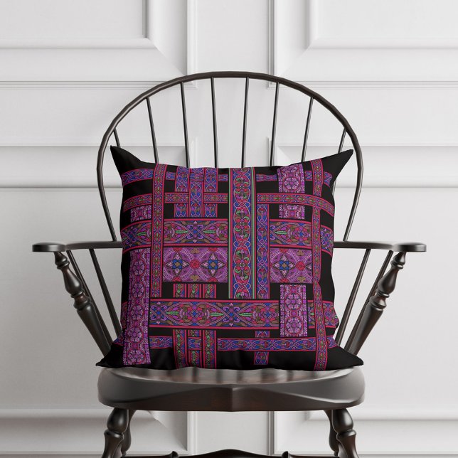 Coussin décoratif en verre teinté Violet Aurora (Créateur téléchargé)