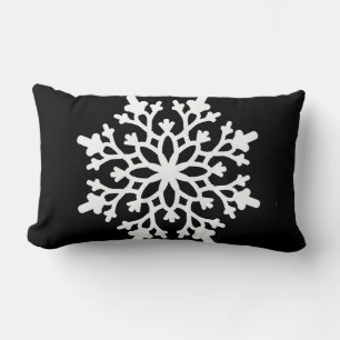 Coussin décoratif - Flocon de neige de Noël