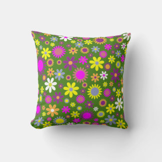 Coussin décoratif Flower Power
