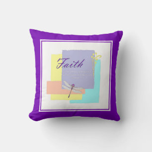 Coussin décoratif 'Foi, croire'