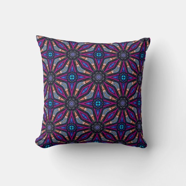 Coussin décoratif Fuchsia Stargazer (Recto)