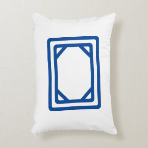 Coussin décoratif Giant Mahjong Blue Dragon Carrel