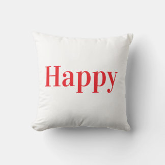 Coussin décoratif heureux