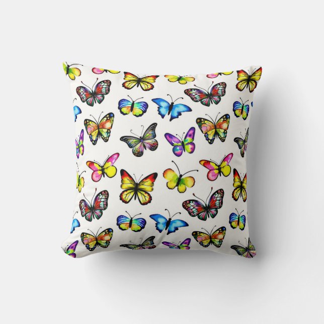 Coussin Décoratif Inspiré de la Nature Fantaisiste (Recto)