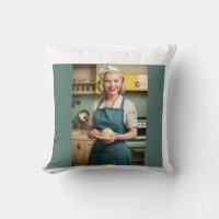 Coussin décoratif inspiré des années 40