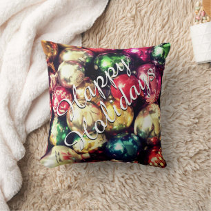 Coussin décoratif "Joyeuses Fêtes"