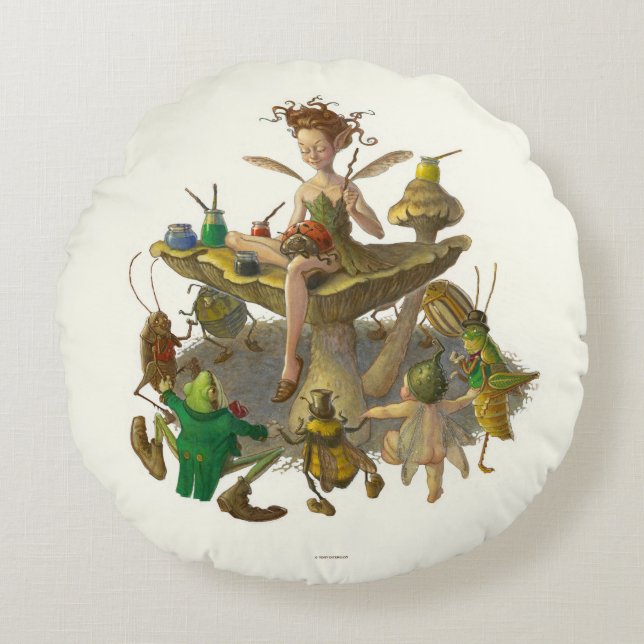 Coussin décoratif « Le plus petit artiste » (Devant)