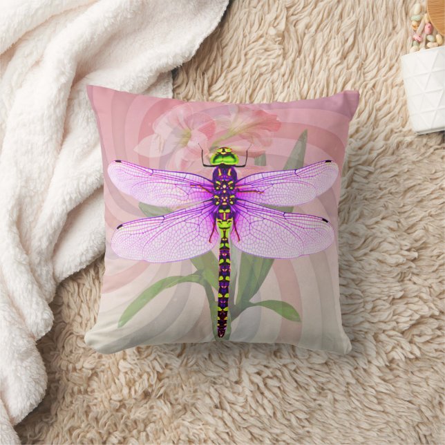 Coussin décoratif libellule (Couverture)