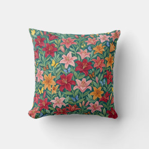 Coussin décoratif Lily Garden – Art papillon vibra