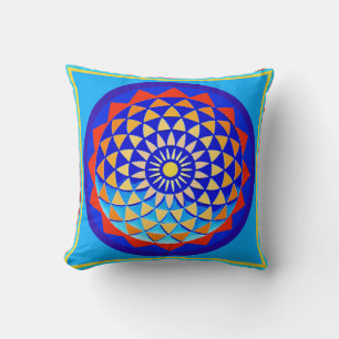 Coussin décoratif Mandala Paix & Amour