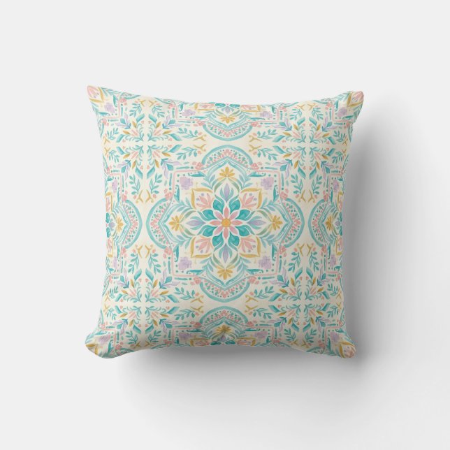Coussin décoratif méditerranéen (Recto)