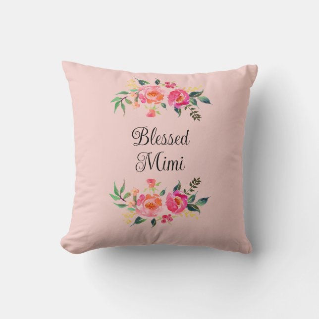 Coussin décoratif Mimi bénie (Recto)