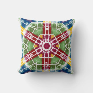 Coussin décoratif motif de style vintage
