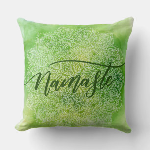 Coussin Décoratif Namaste Vert