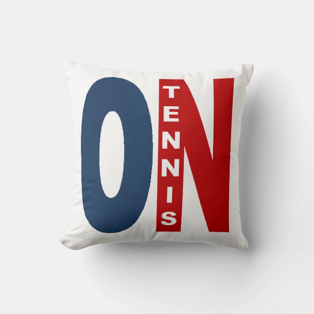 Coussin Décoratif  ONTARIO  TENNIS (Recto)